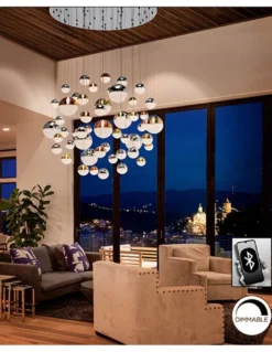 Lámpara colgante Sphere - Schuller - Lámpara decorativa XXL