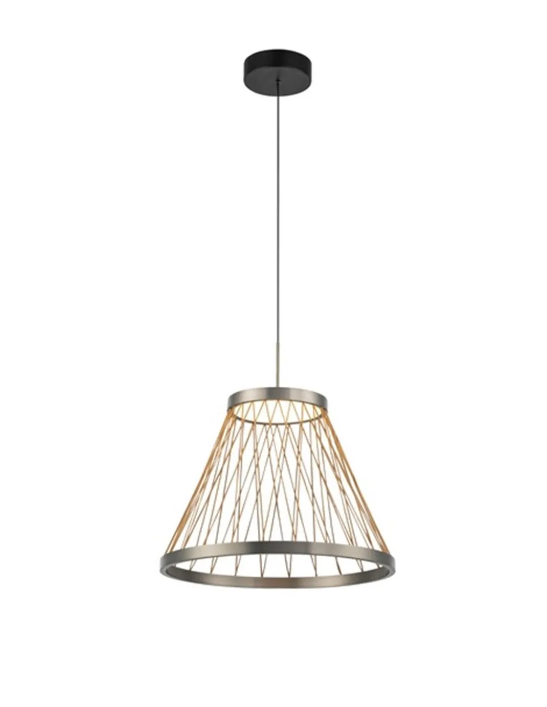 Lámpara colgante Spider - Mantra - Lámpara decorativa LED en gris