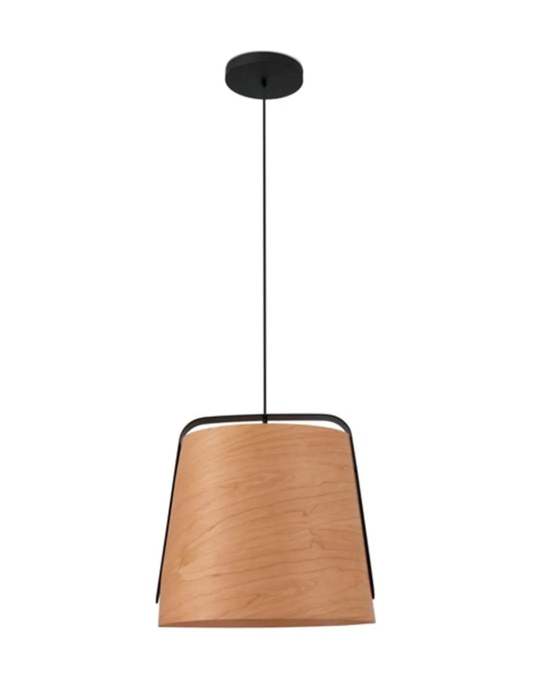 Lámpara colgante Stood - Faro - Lámpara de madera de cerezo