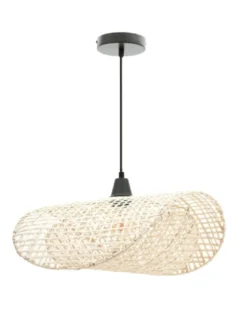 Lámpara colgante Storm - IDP Lampshades - Lámpara decorativa de mimbre