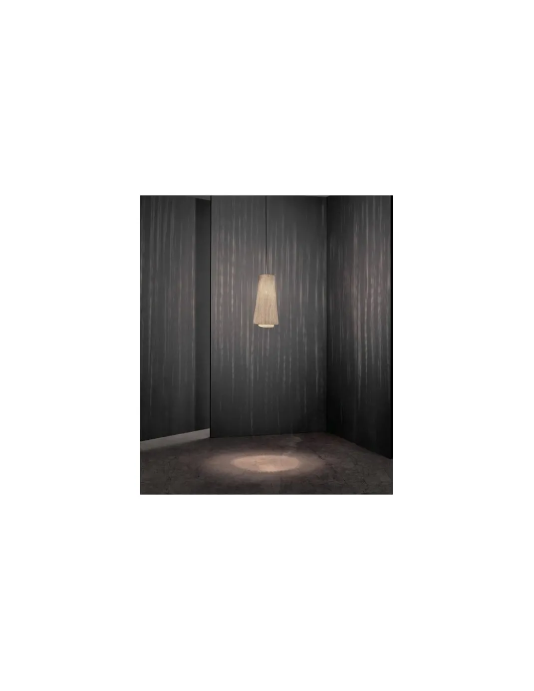 Lámpara colgante Tempo Andante - a-emotional light - Pantalla decorativa de dos capas