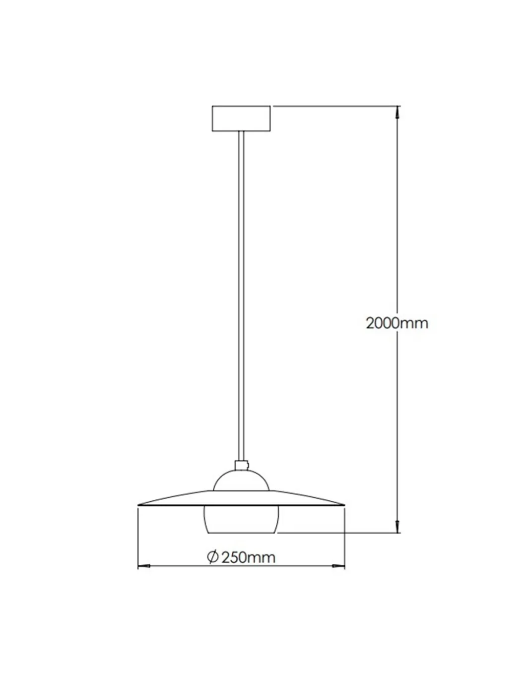 Lámpara colgante Txapela - Pedret Lighting - Lámpara de roble y latón satinado