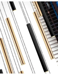 Lámpara colgante Varas – Schuller – Diseño elegante con 25 luces, disponible en 2 tamaños