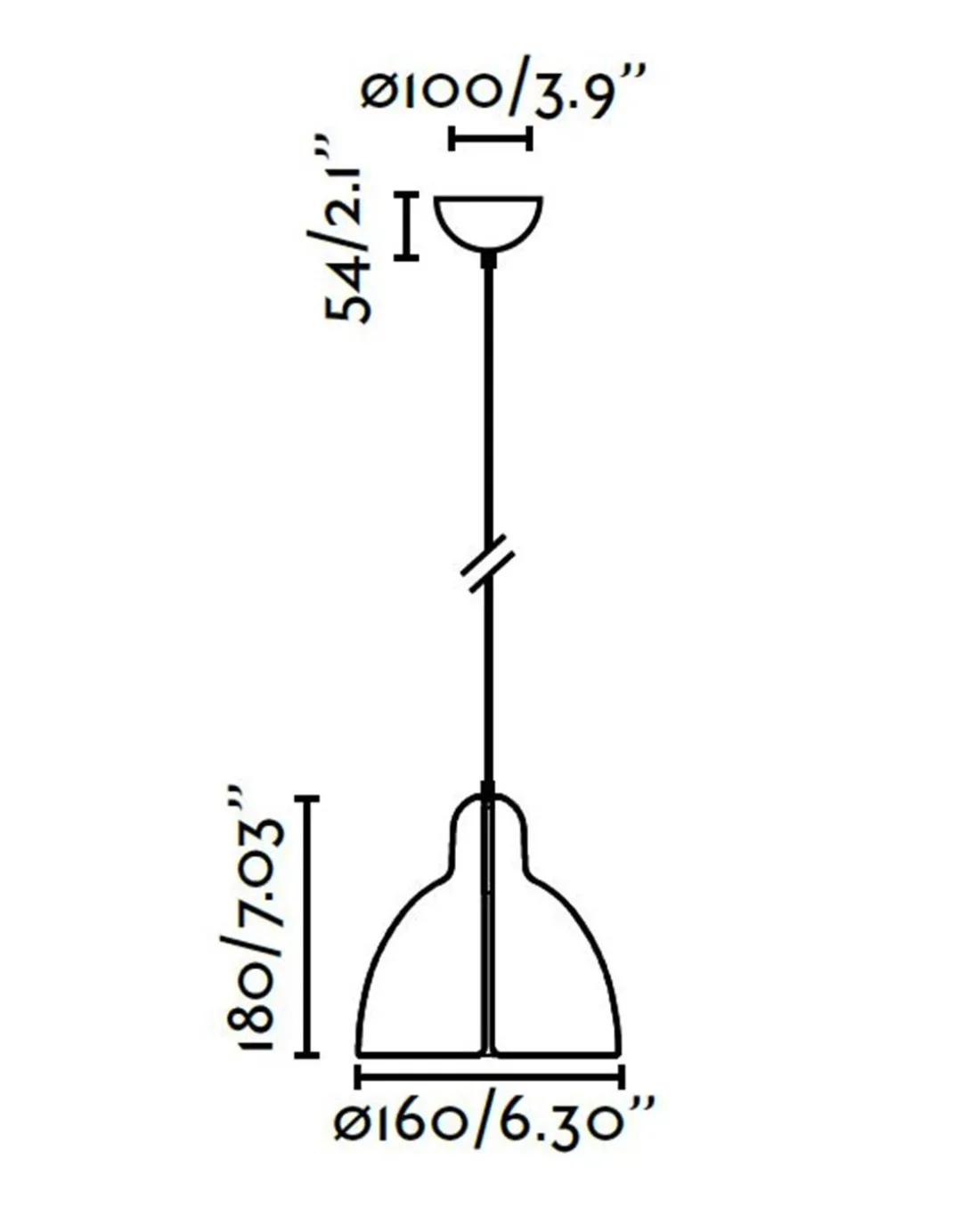 Lámpara colgante Venice – Faro – Lámpara de cerámica en varios colores