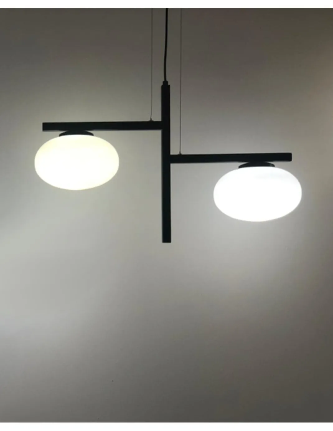 Lámpara colgante Victoria – Fokobu – Lámpara tipo bola de 2 luces
