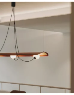 Lámpara colgante Wire - Milan - Lámpara acústica de diseño lineal