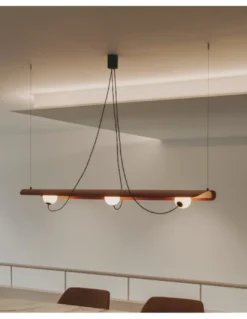 Lámpara colgante Wire - Milan - Lámpara acústica de diseño lineal