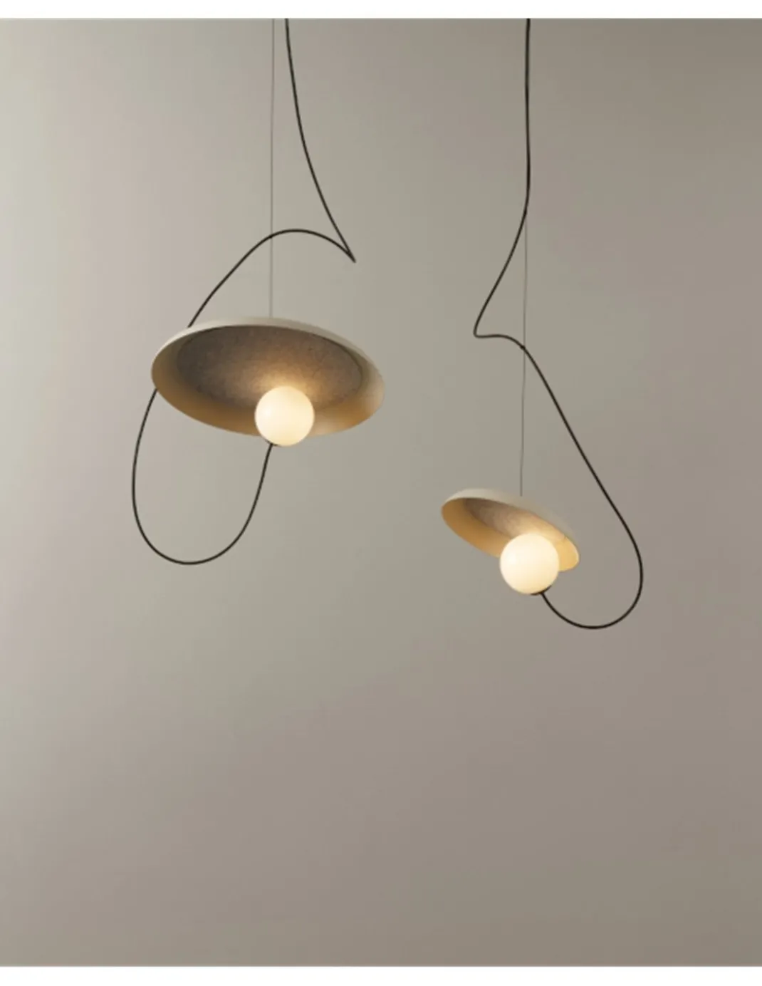 Lámpara Colgante Wire - Milán - Lámpara de techo de diseño moderno y original