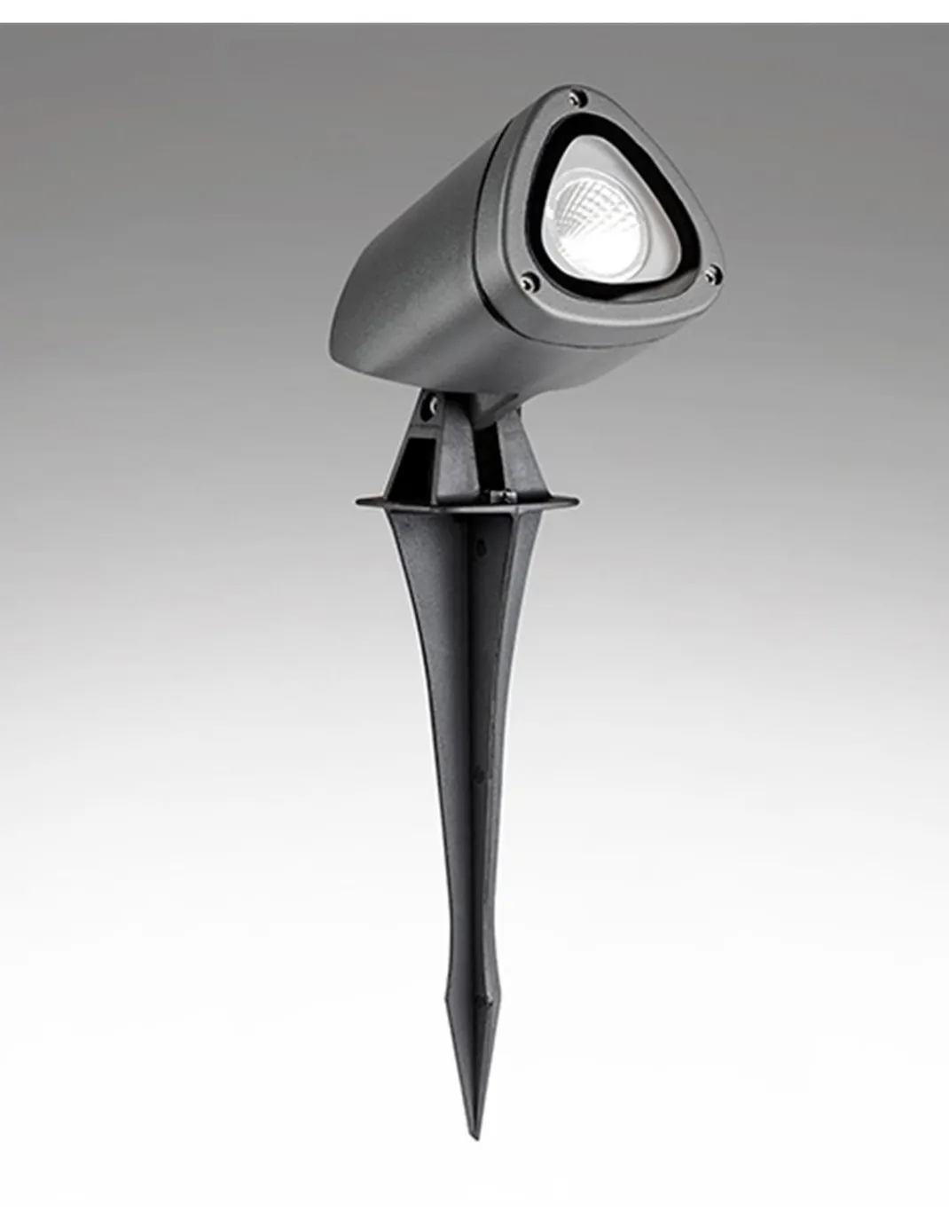 Lámpara con estaca de exterior Flux – Schuller – Acabado gris oscuro