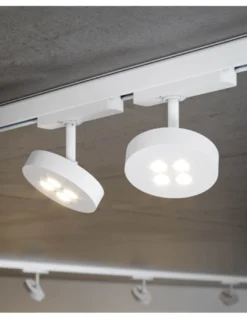 Lámpara de carril magnético Cookie 48V – Beneito & Faure – Lámpara orientable con LED DALI