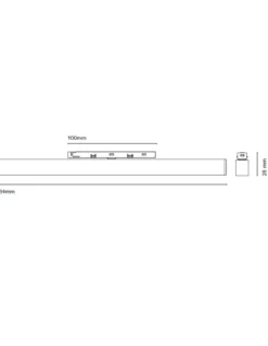 Lámpara de carril 48V Mini Dot - Nexia - Sistema lineal orientable