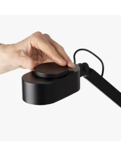 Lámpara de escritorio Inviting – Faro – Lámpara de estudio con cabezal orientable, LED regulable
