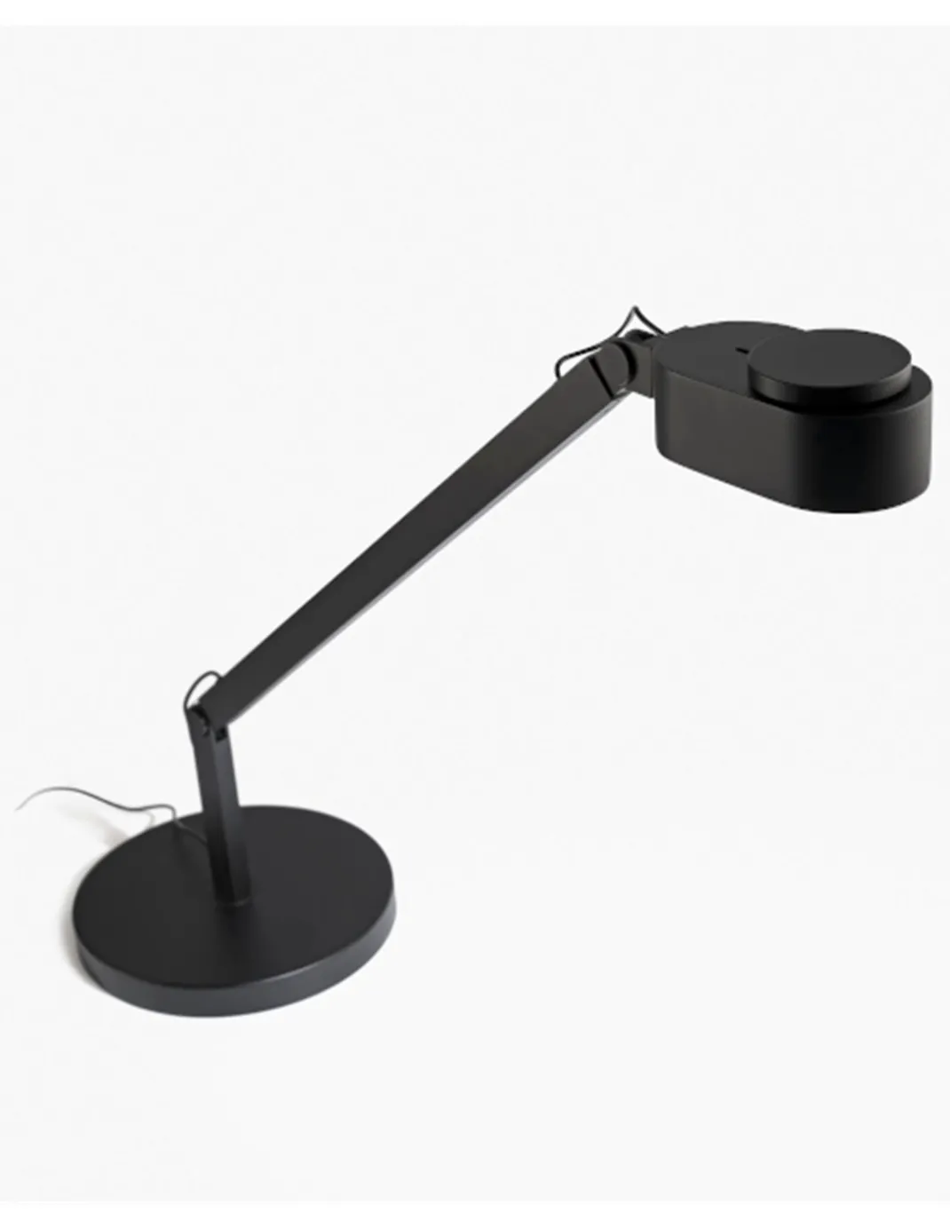Lámpara de escritorio Inviting – Faro – Lámpara de estudio con cabezal orientable, LED regulable