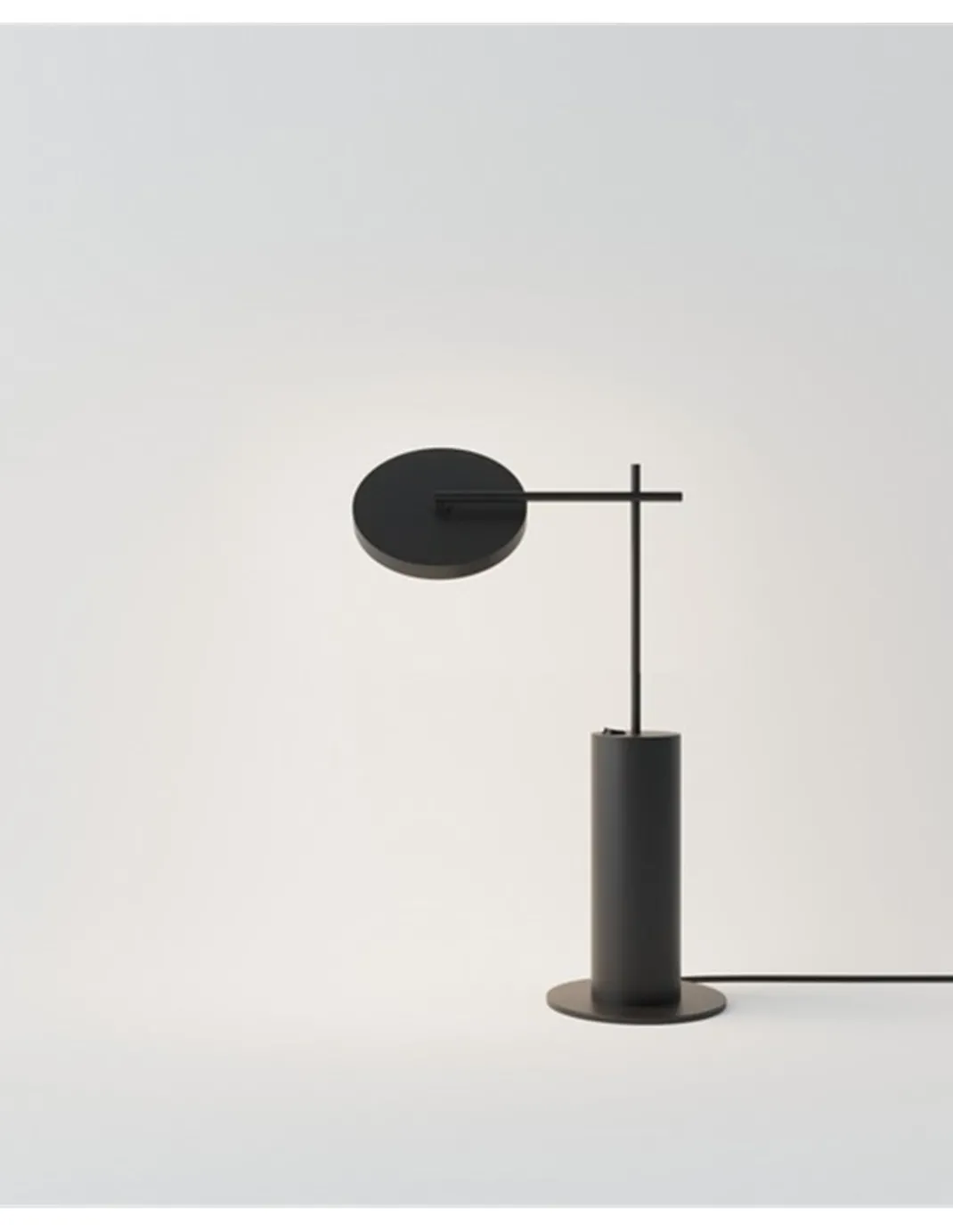Lámpara de escritorio Rafaela - Robin - Lámpara negra de mesa de diseño moderno y minimalista