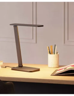 Lámpara de escritorio Zenit - FORLIGHT - Lámpara negra orientable y regulable