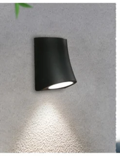 Lámpara de exterior Helio - Iberlamp - Aplique LED antracita