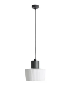 Lámpara de exterior Muffin – Faro – Aluminio Gris oscuro, 3xE27