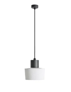 Lámpara de exterior Muffin – Faro – Aluminio Gris oscuro, 3xE27