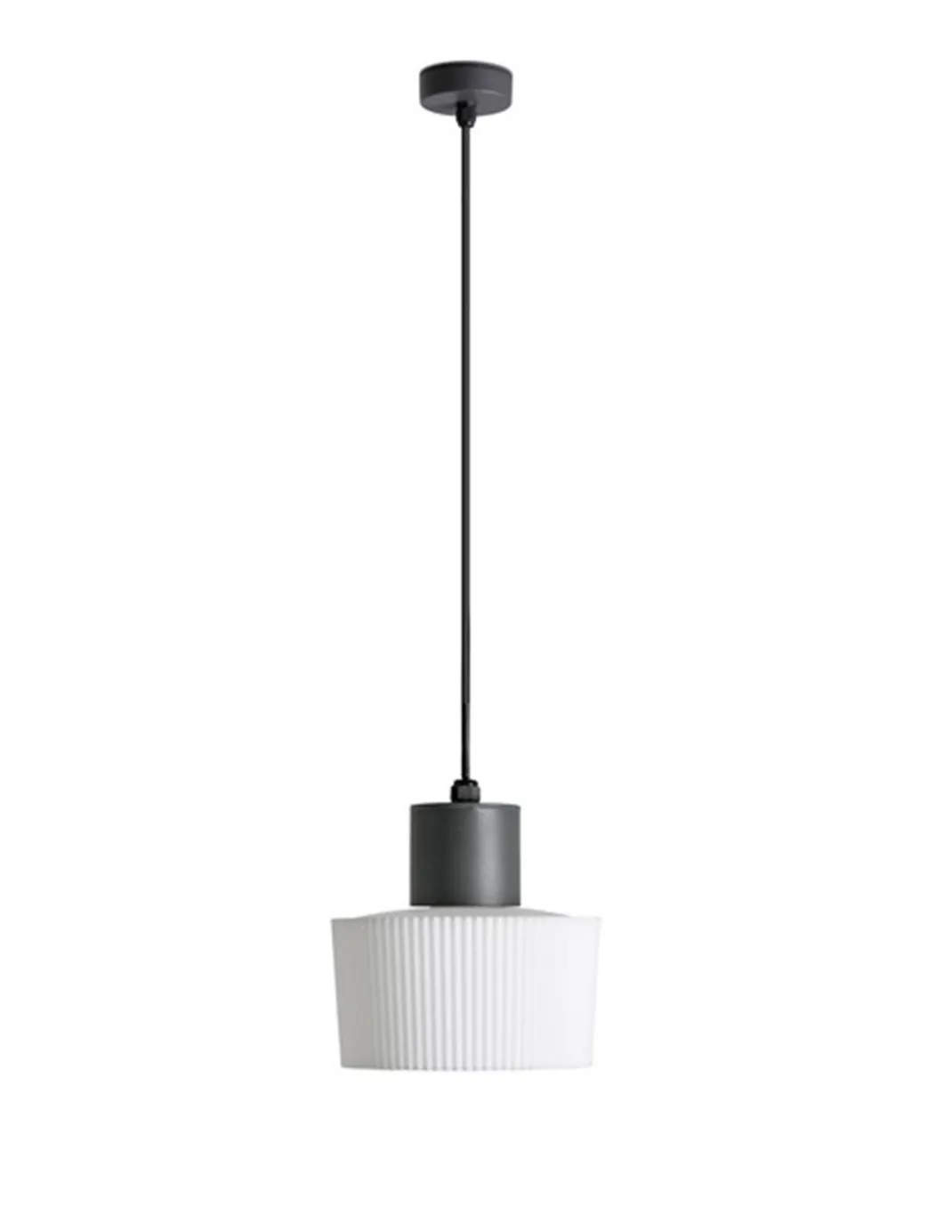 Lámpara de exterior Muffin – Faro – Aluminio Gris oscuro, 3xE27