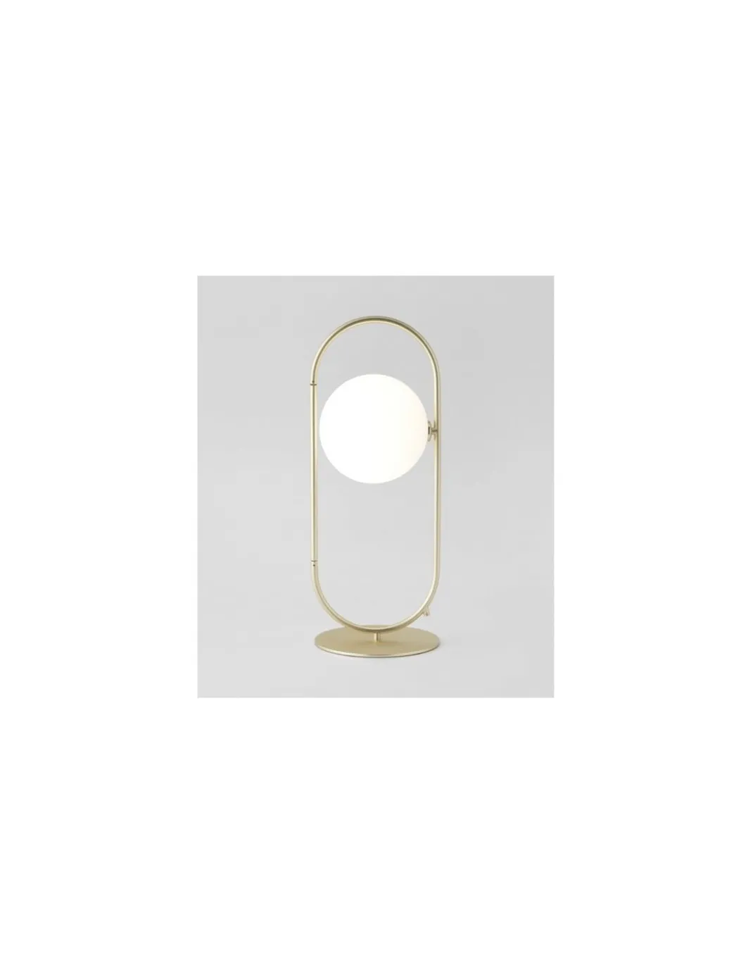 Lámpara de mesa Abbacus - Aromas - Lámpara tipo bola, Metal dorado, LED 2700K