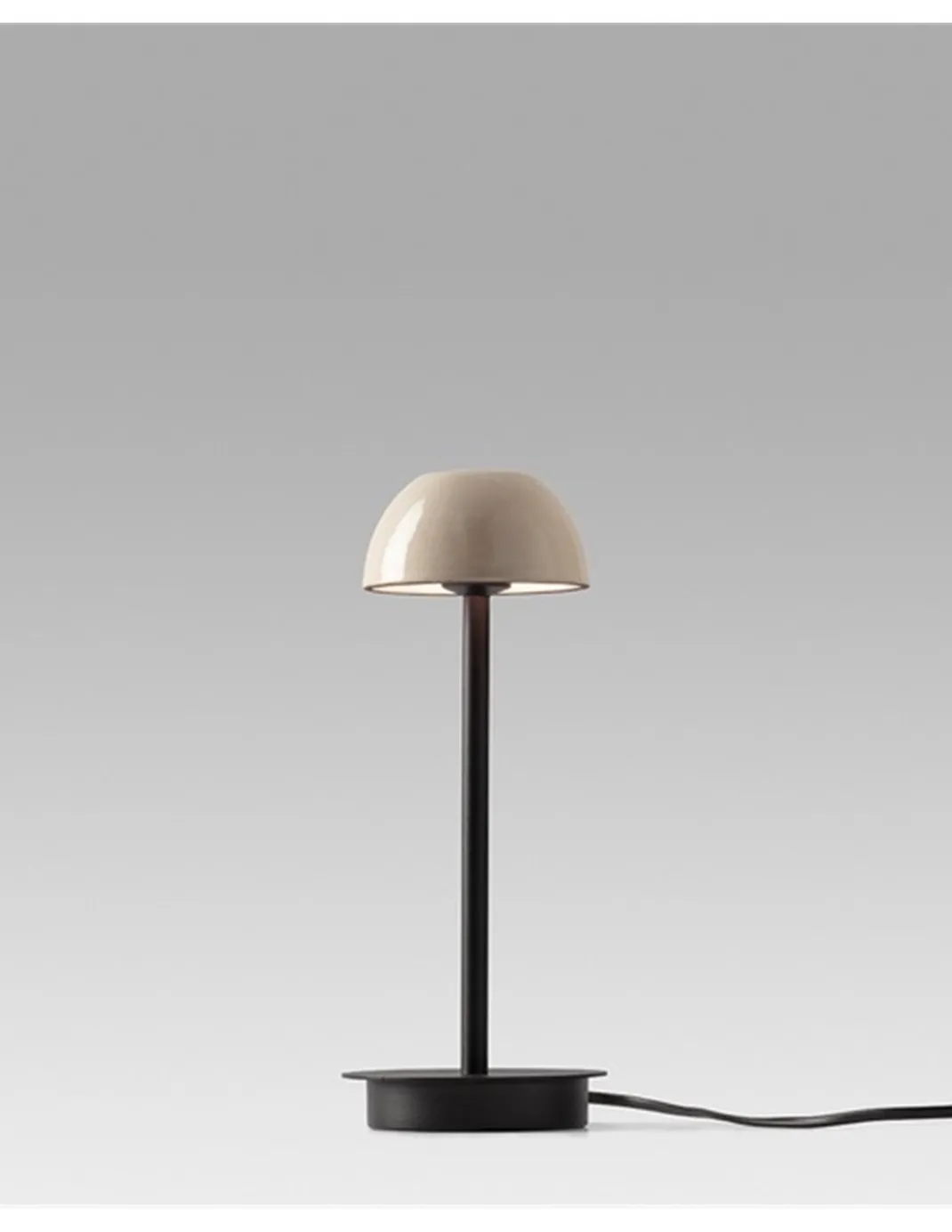 Lámpara de mesa Absidiola - Luxcambra - Lámpara moderna de cerámica, 2 tamaños