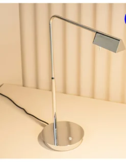 Lámpara de mesa Academy - Faro - Flexo de estudio minimalista, LED regulable, orientable 350º