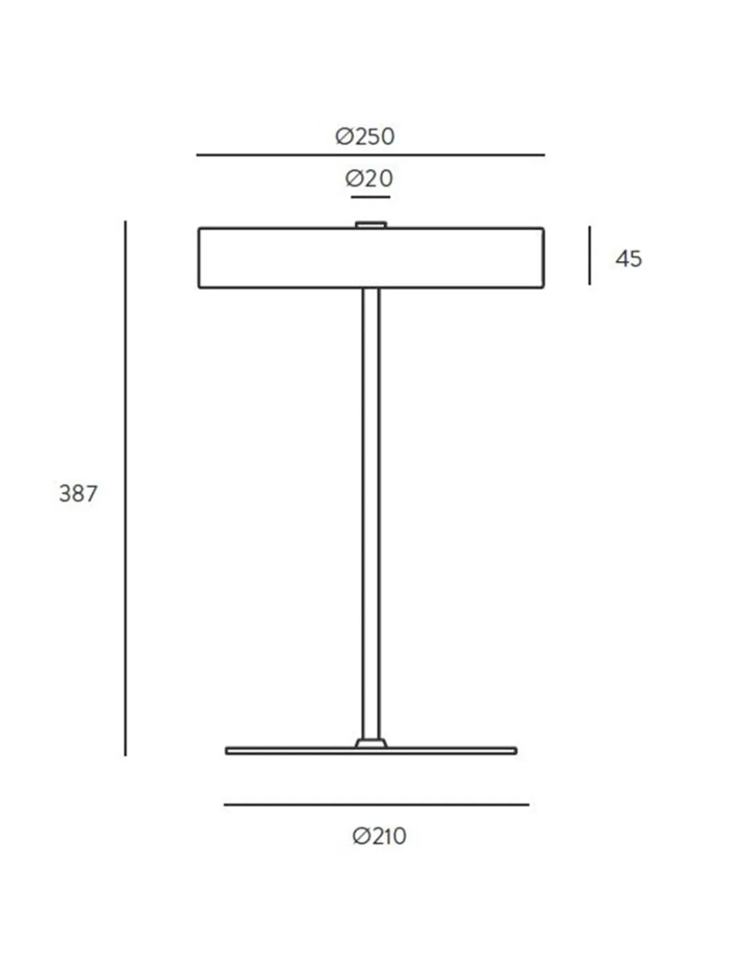 Lámpara de mesa Ambor – Aromas – Lámpara dorada, LED 3000K, Regulable