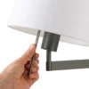 Lámpara de mesa Artis - Faro - Pantalla de tela orientable