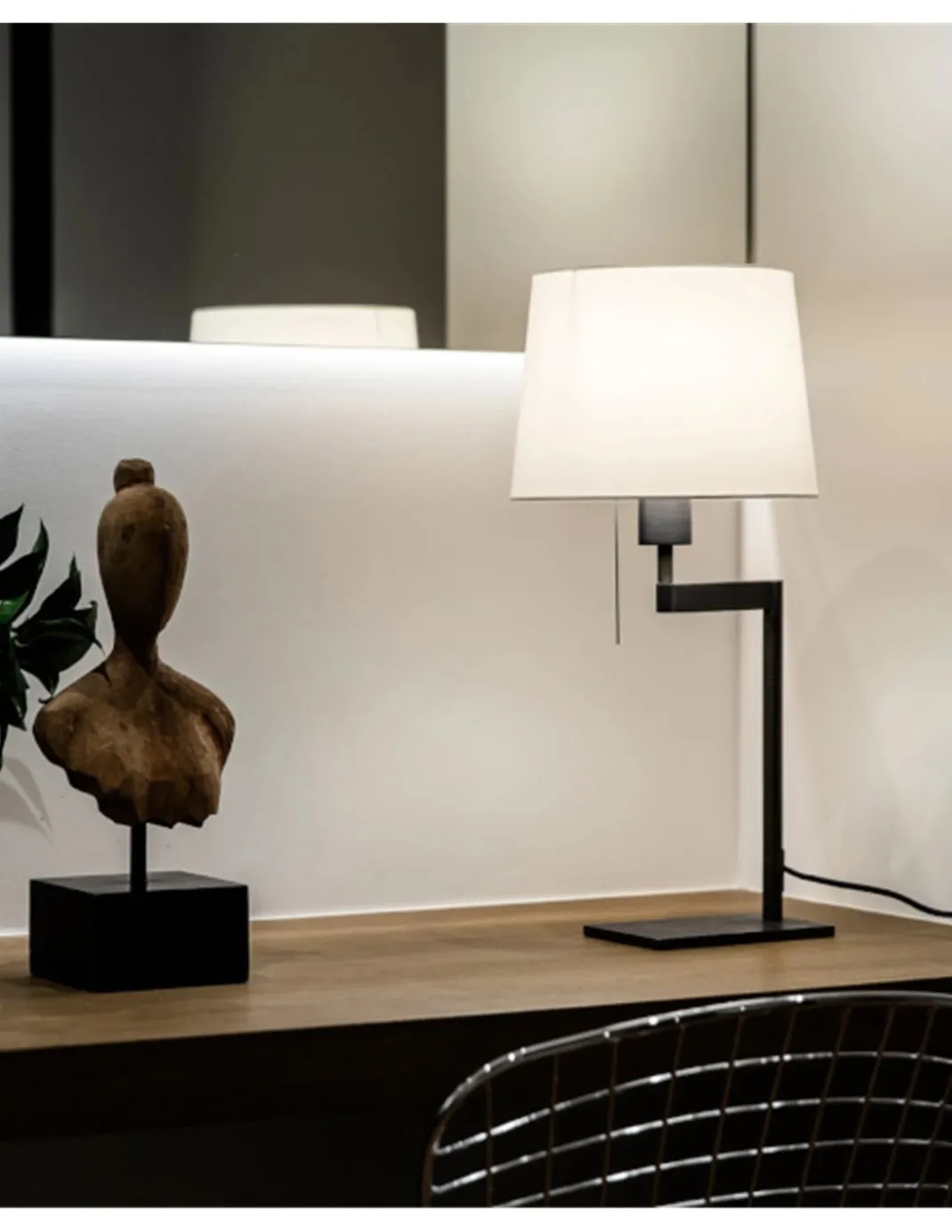Lámpara de mesa Artis - Faro - Pantalla de tela orientable
