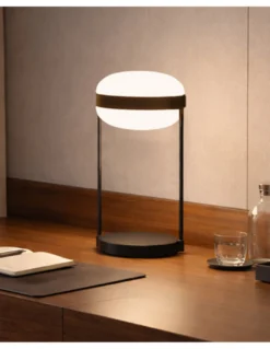 Lámpara de mesa Beaded T - B.lux - Doble difusor de vidrio soplado con luz directa e indirecta