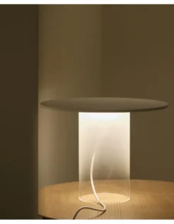 Lámpara de mesa Beira T - B.lux - Lámpara de diseño contemporáneo, cristal traslúcido