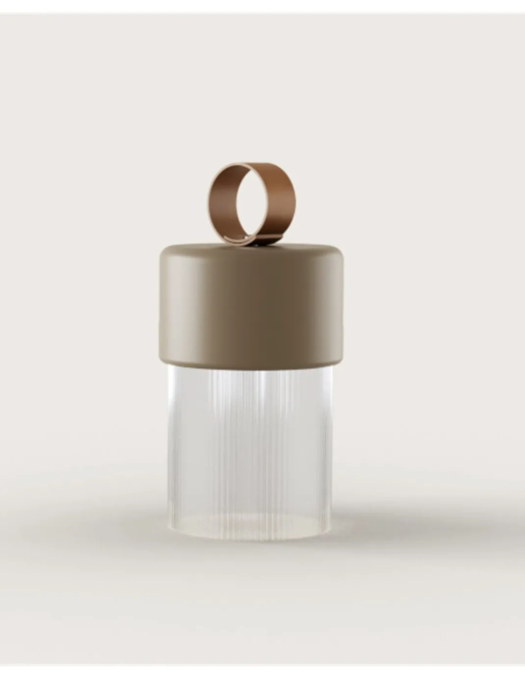 Lámpara de mesa Bora – Aromas – Lámpara de cerámica y vidrio, con batería recargable, regulable LED