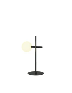 Lámpara de mesa Cellar – Mantra – Lámpara bola, G4, Negra