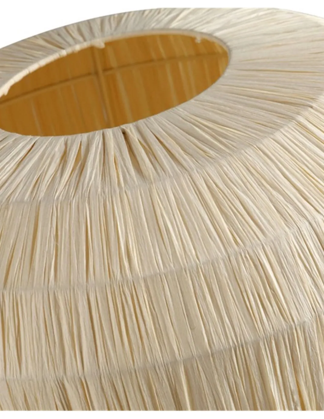 Lámpara de mesa Cheval - AJP - Lámpara de papel decorativa, diseño natural