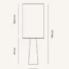 Lámpara de mesa Cielo – Fokobu – Lámpara de madera de abedul