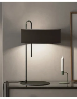 Lámpara de mesa Clip - ACB - Diseño elegante con pantalla de tela