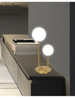Lámpara de mesa Cosmica – AJP – Diseño decorativo tipo bola