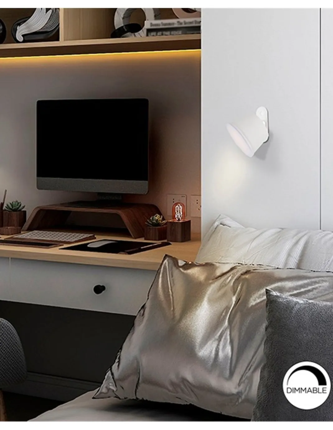 Lámpara de mesa Cuco – Schuller – Lámpara moderna en acabado corten o blanco