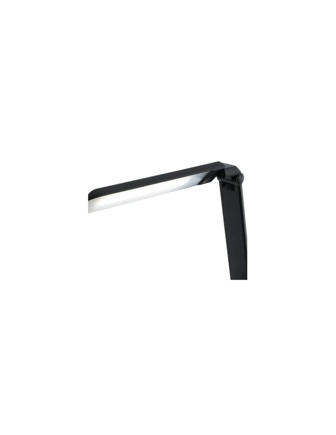 Lámpara de mesa de ABS LED regulable en intensidad con enchufe para USB en negro 4000K – Anouk – Faro