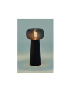 Lámpara de mesa de cristal Faro - Mantra - Diseño vintage moderno y sofisticado