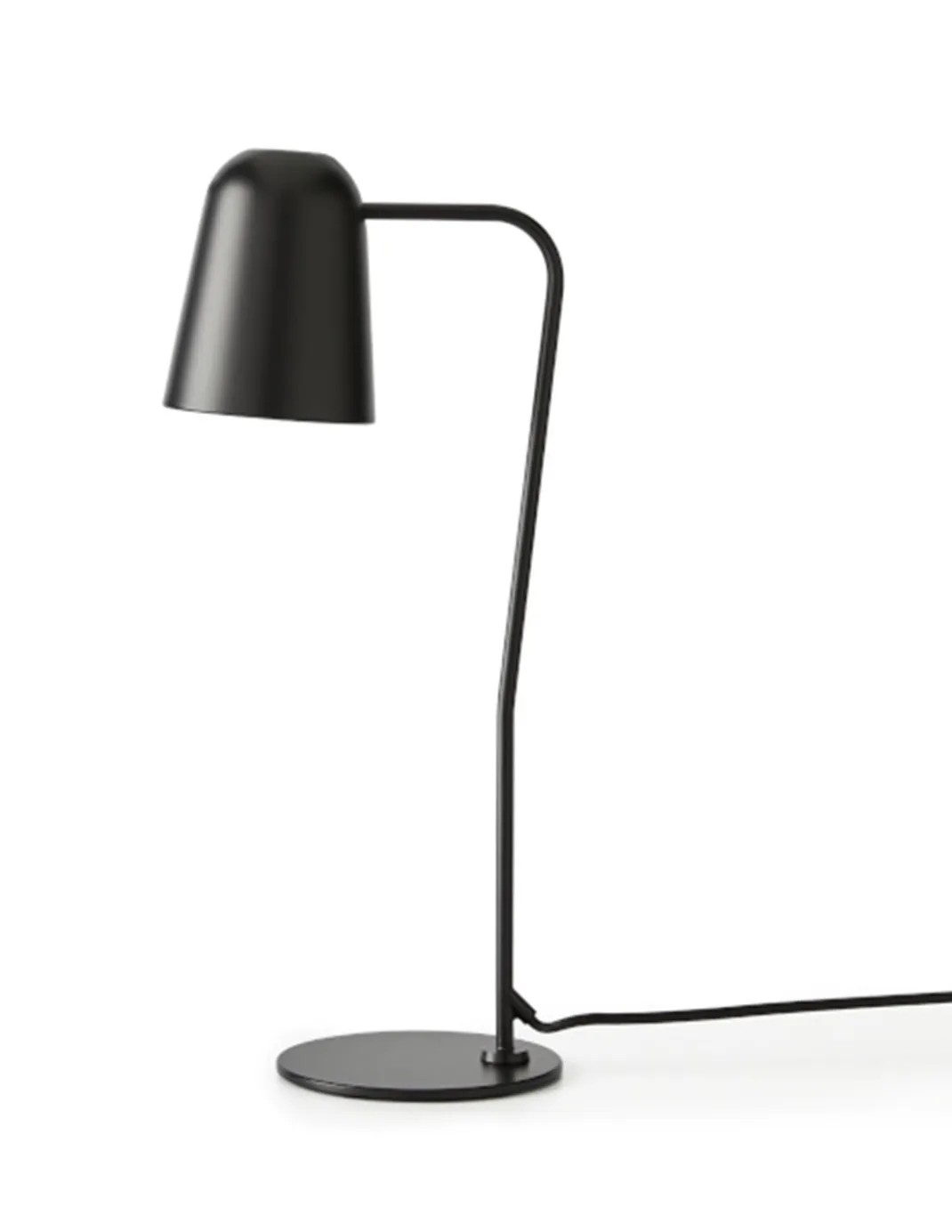 Lámpara de mesa Dobi - Aromas - Estructura metal negro mate,Alto: 47.5 cm, E27