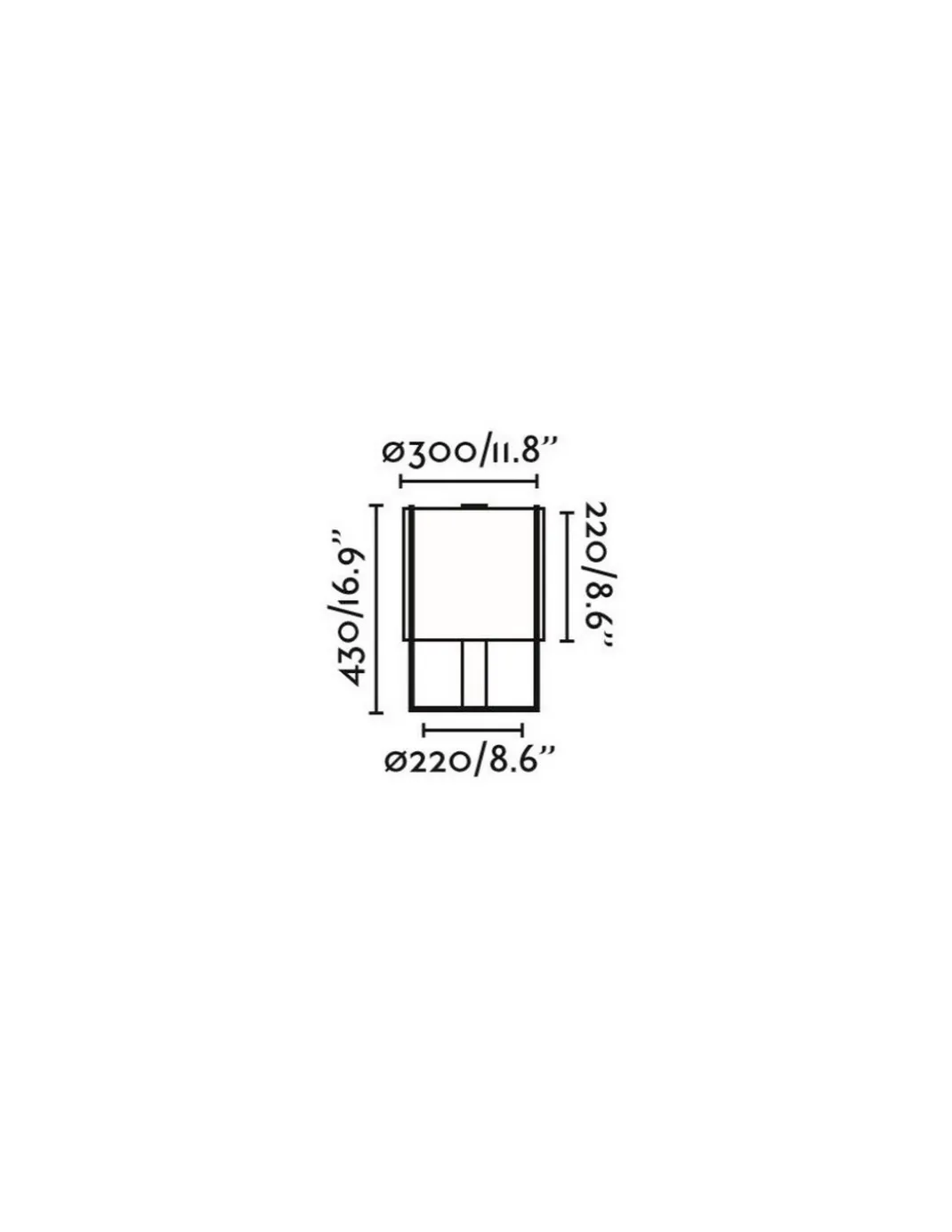 Lámpara de mesa Drum - Faro - Diseño moderno con pantalla gris oscura