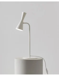 Lámpara de mesa Exa – Massmi – Lámpara vintage, Estructura hierro pintado, 1xE27