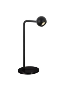 Lámpara de mesa Eyes – Mantra – Cabezal orientable, LED 3000K, Metal negro