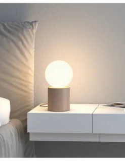 Lámpara de mesa Geometrical - Novolux Lighting - Lámpara geométrica de madera