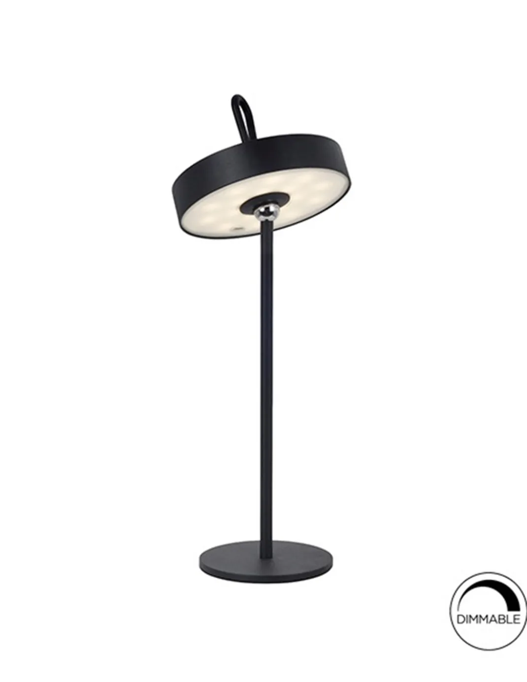 Lámpara de mesa Gong – Schuller – Lámpara LED de exterior (IP54) en 3 colores