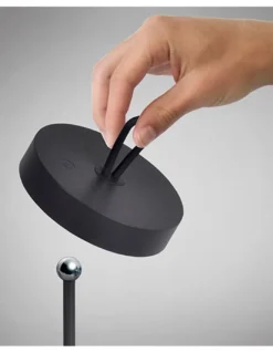 Lámpara de mesa Gong – Schuller – Lámpara LED de exterior (IP54) en 3 colores