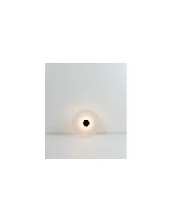 Lámpara de mesa Halos - Milan -Lámpara LED con pantalla difusora de vidrio