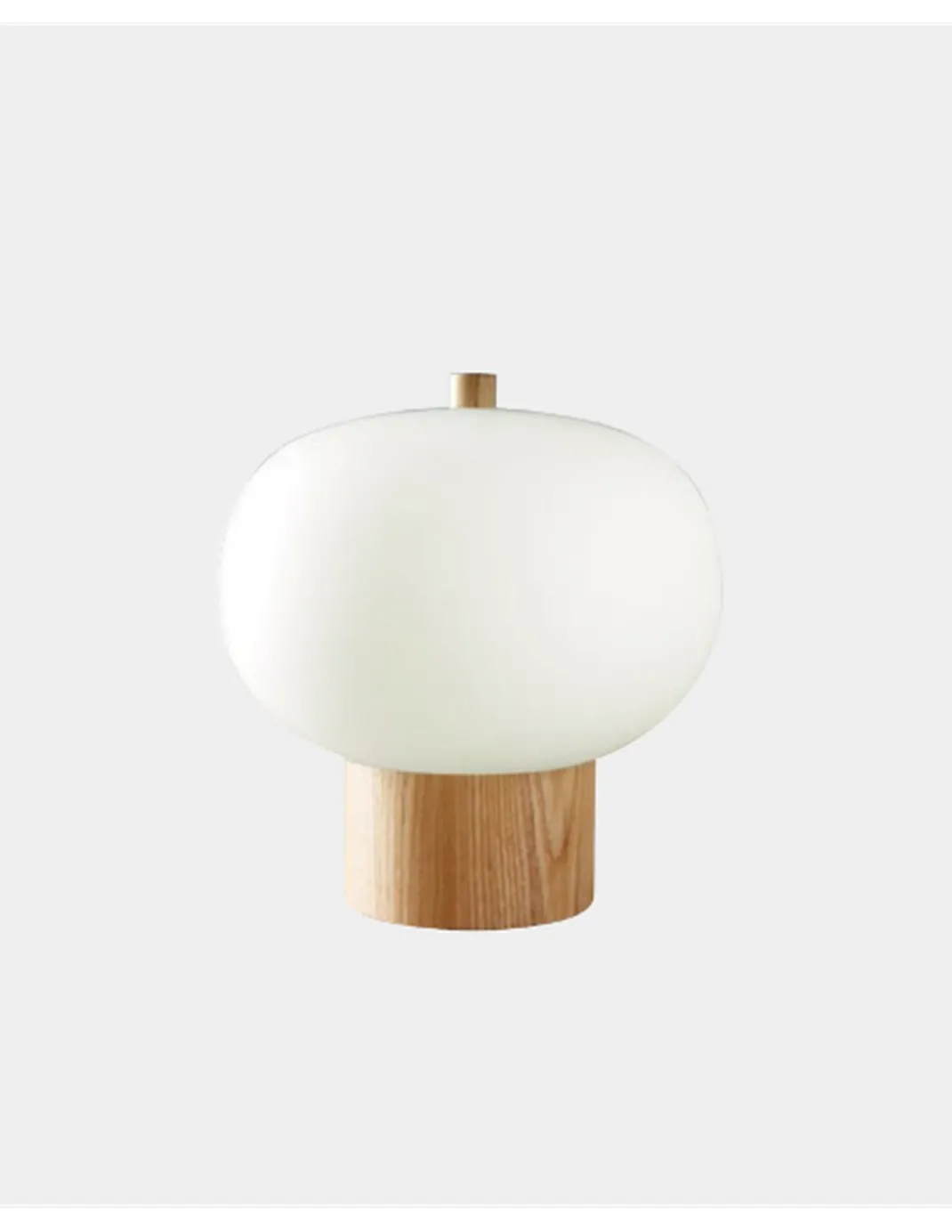 Lámpara de mesa Ilargi - LedsC4 - En madera maciza táctil y regulable