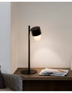 Lámpara de mesa Kan – Luxcambra – Pantalla de cotonet orientable